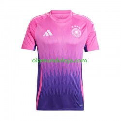 Camisola Alemanha Homem Equipamento Segundo Euro 2024 Manga Curta
